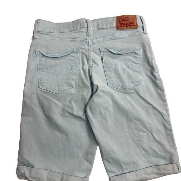 LEVI STRAUSS Women’s Bermuda Shorts Size 27 Blue - Picture 2 of 12